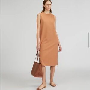 Everlane Tawny Brown Weekend Tank Midi Dress